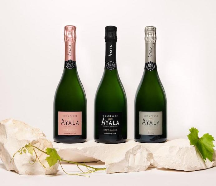 Bouteilles champagne Ayala